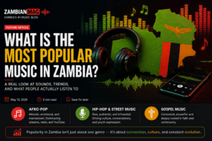 What is the most popular music in Zambia?